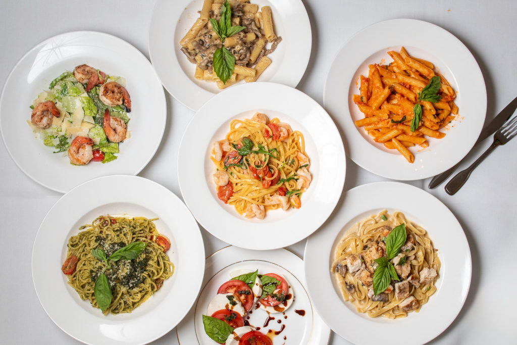Pasta dishes from Pasta Bistro 52